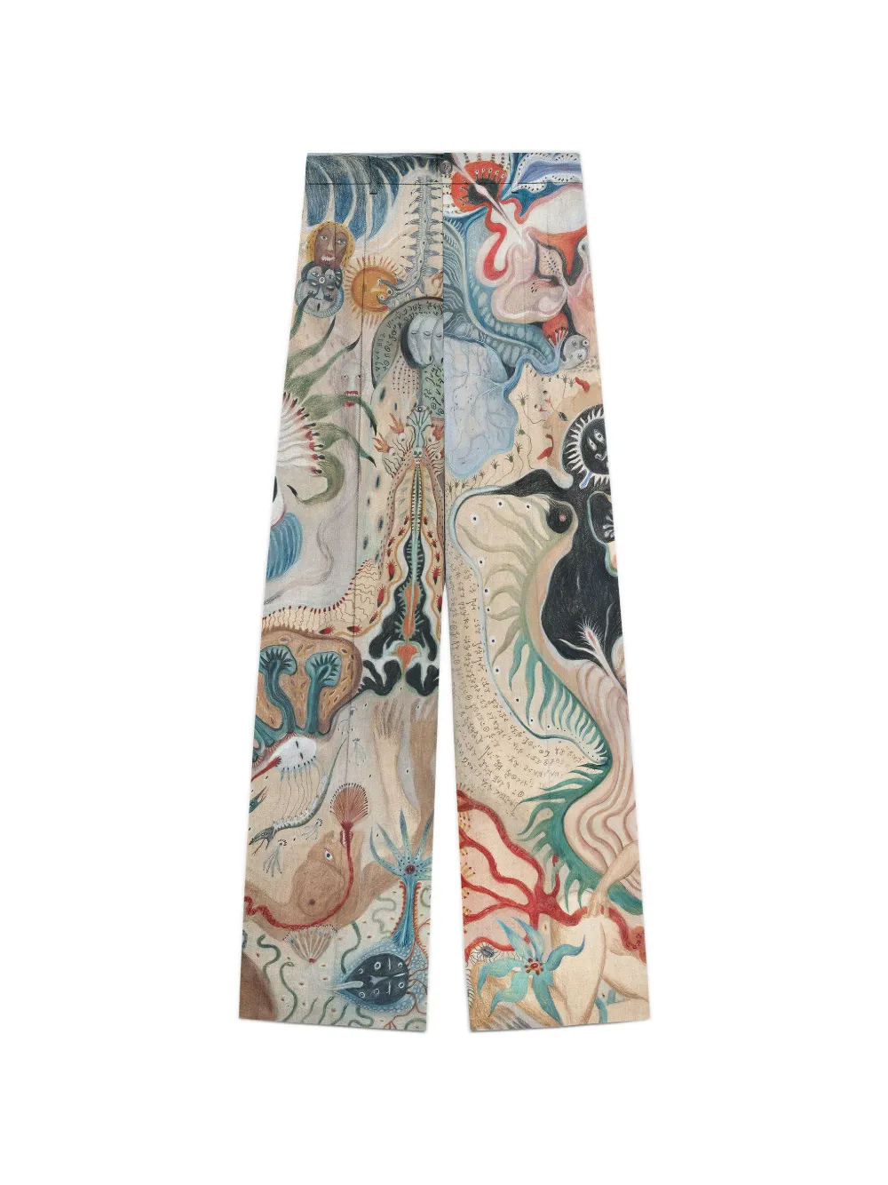 Endless Joy Eternal Squid Wide-leg Trousers In Multi
