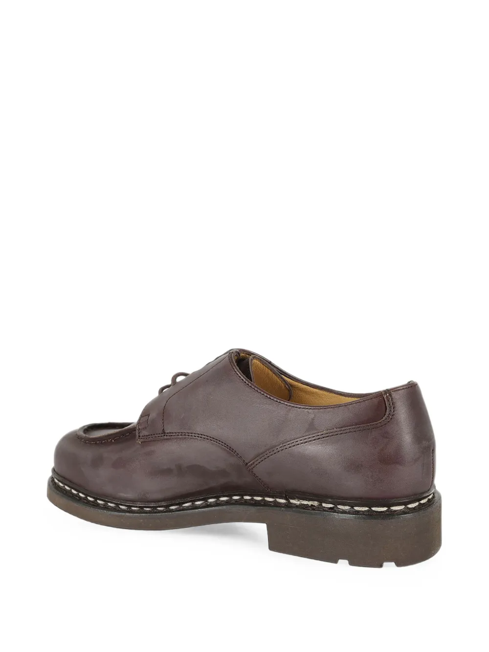 Paraboot Chambord Tex leren derby schoenen Bruin