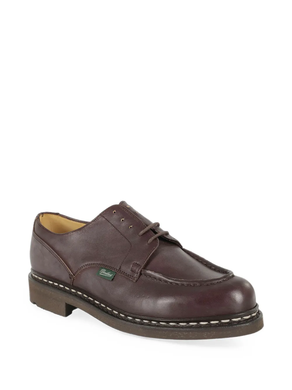 Paraboot Chambord Tex leren derby schoenen Bruin
