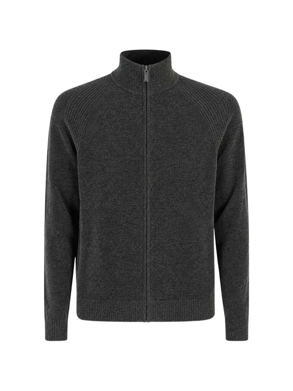 RRD ribbed-knit zip-up sweater - Gris RRD ribbed-knit zip-up sweater - Gris