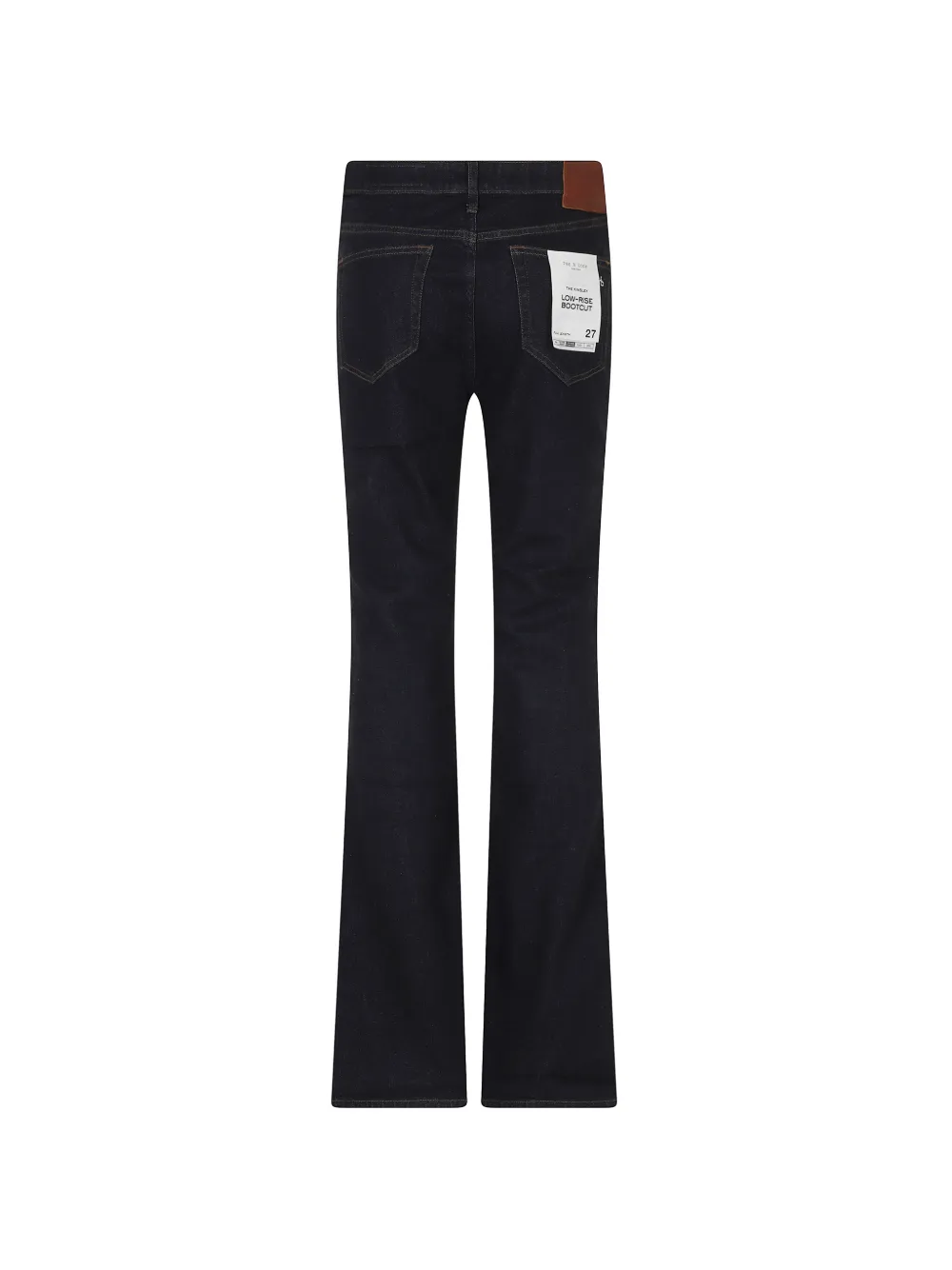 rag & bone Kinsley low-waist bootcut jeans Blauw