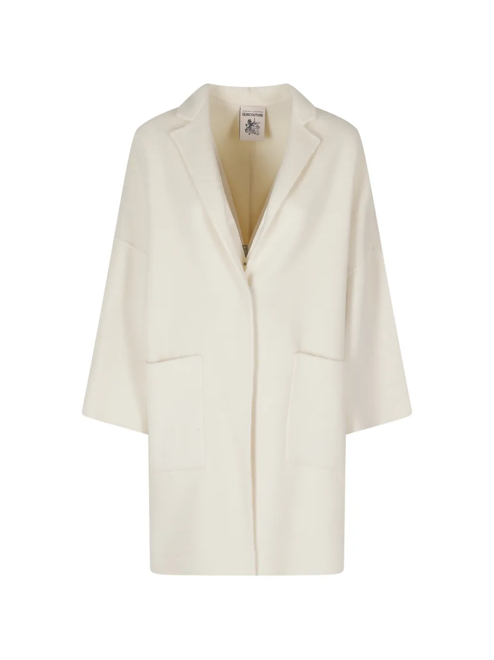 Semicouture long-sleeve coat