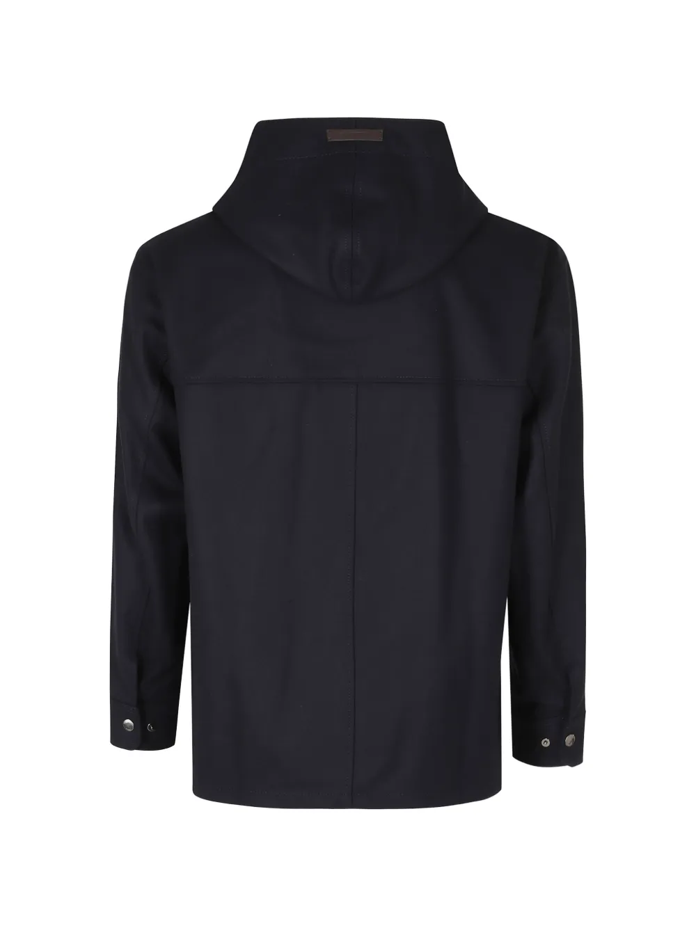 Paolo Pecora Jack met capuchon Blauw