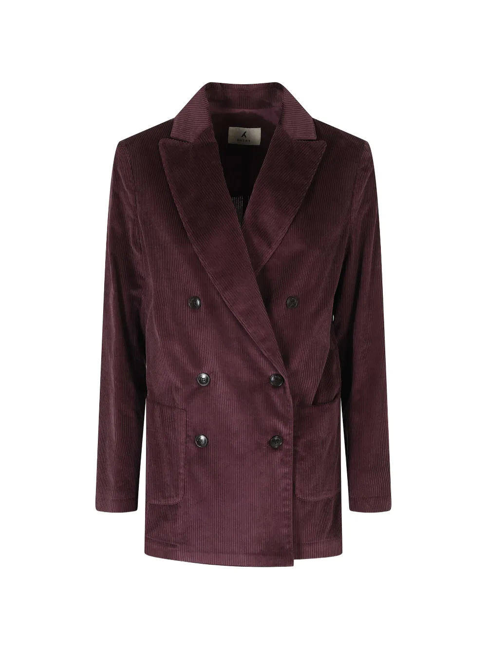 Myths double-breasted corduroy jacket