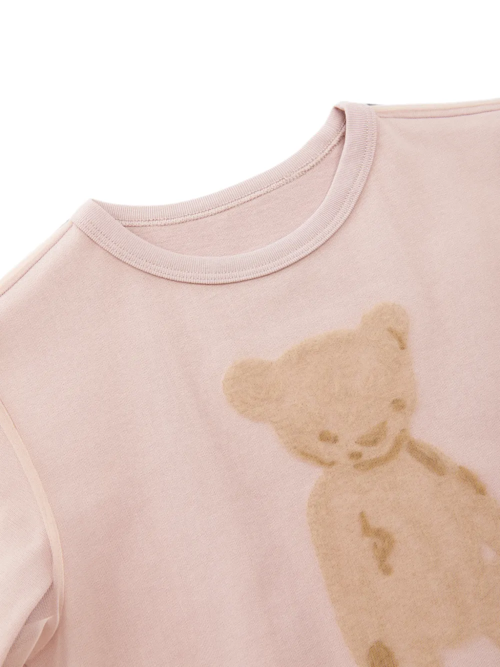 jnby by JNBY Jurk met teddybeer en ruches Roze