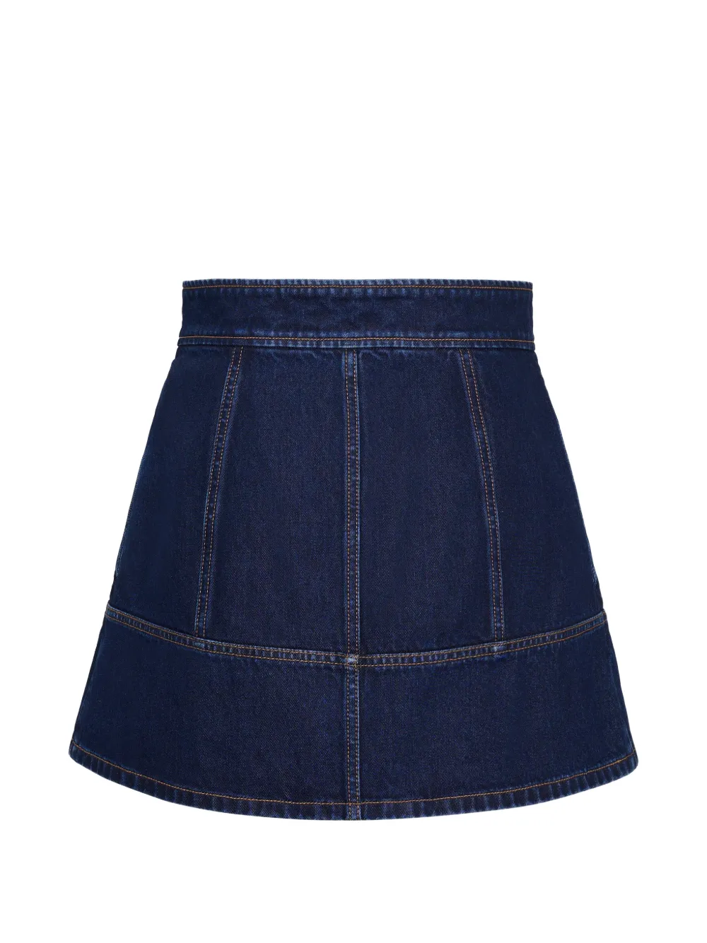 Cara Fatima mini-rok met A-lijn Blauw