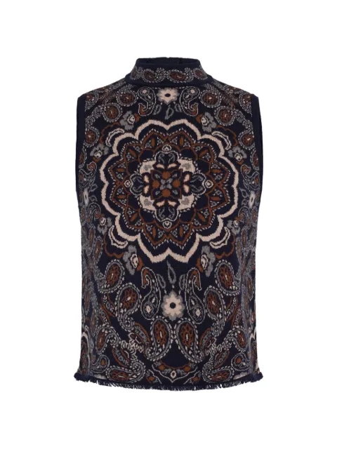 Cara Cara Julissa bandana-jacquard top