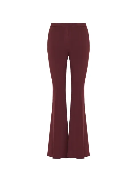 ETRO pressed-crease flared trousers