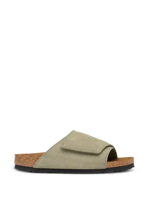 Birkenstock Solana touch-strap suede flat sandals