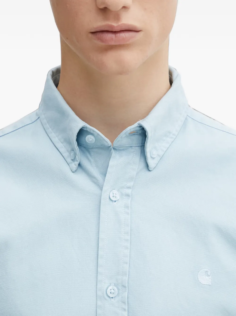 Carhartt WIP L S Bolton shirt Blauw