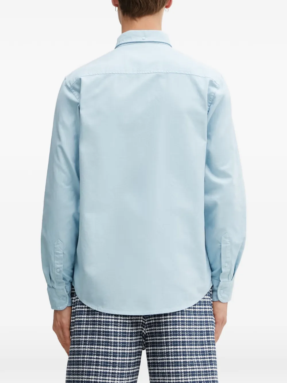 Carhartt WIP L S Bolton shirt Blauw