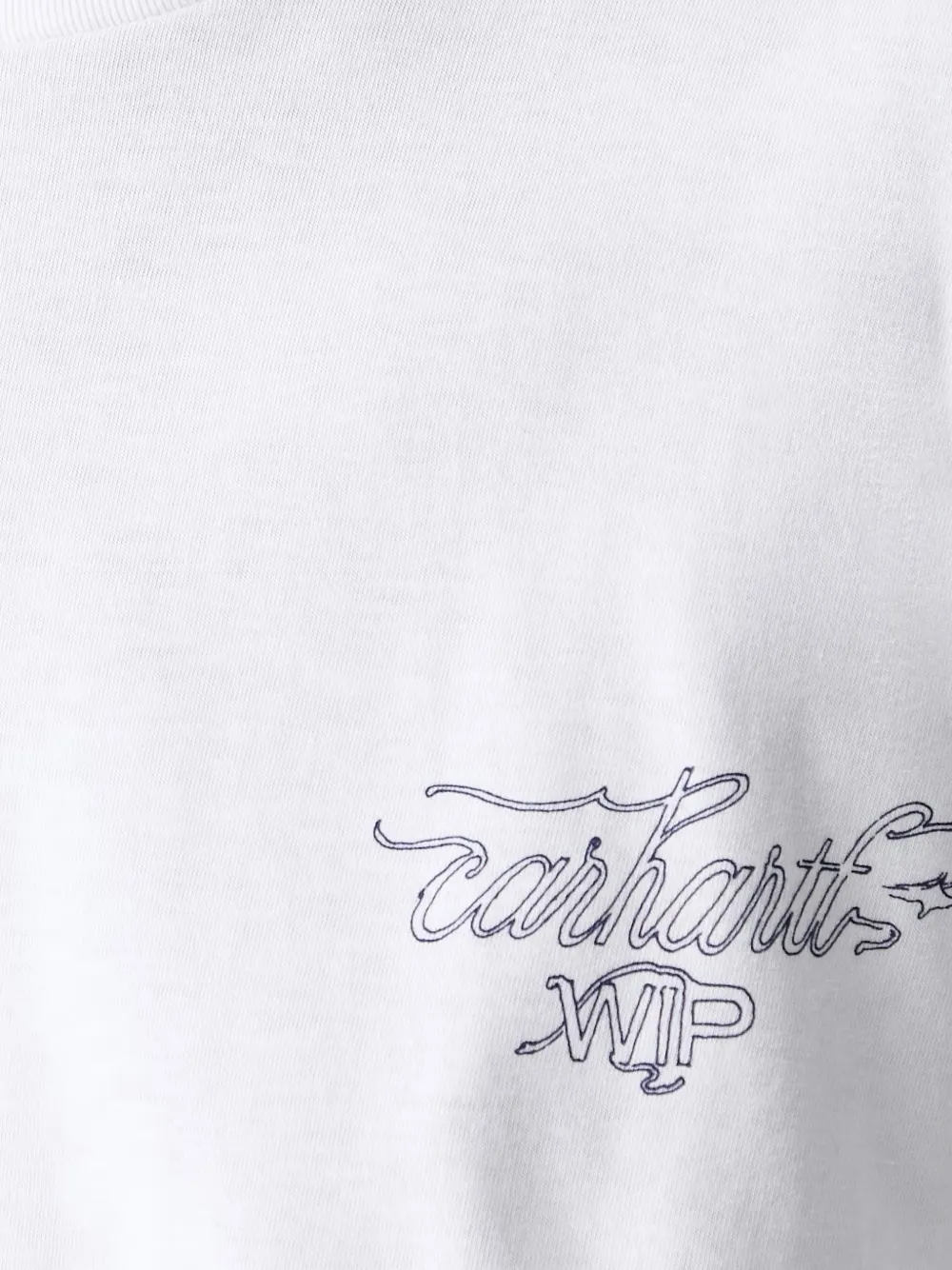 Carhartt WIP S S Julia Klenovsky T-shirt met grafische print Wit