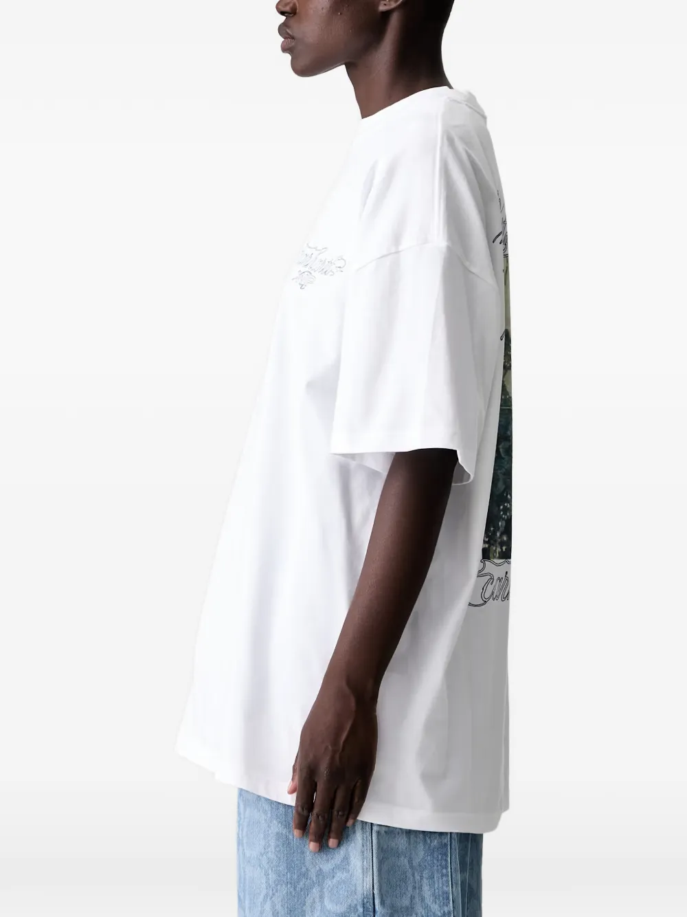 Carhartt WIP S S Julia Klenovsky T-shirt met grafische print Wit