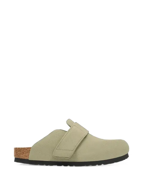 Birkenstock Luma touch-strap suede mules