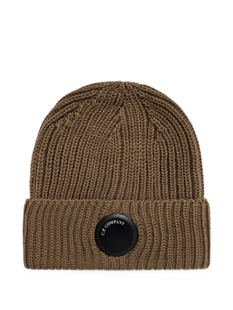 C.P. Company ribbed-knit Goggle beanie hat