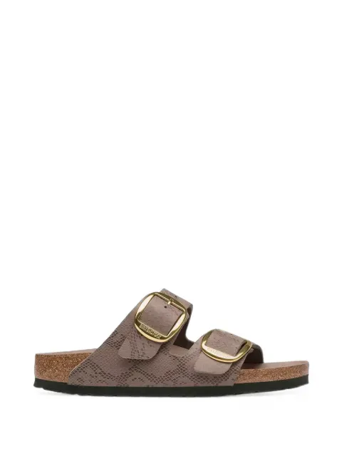 Birkenstock Arizona snakeskin-effect sandals