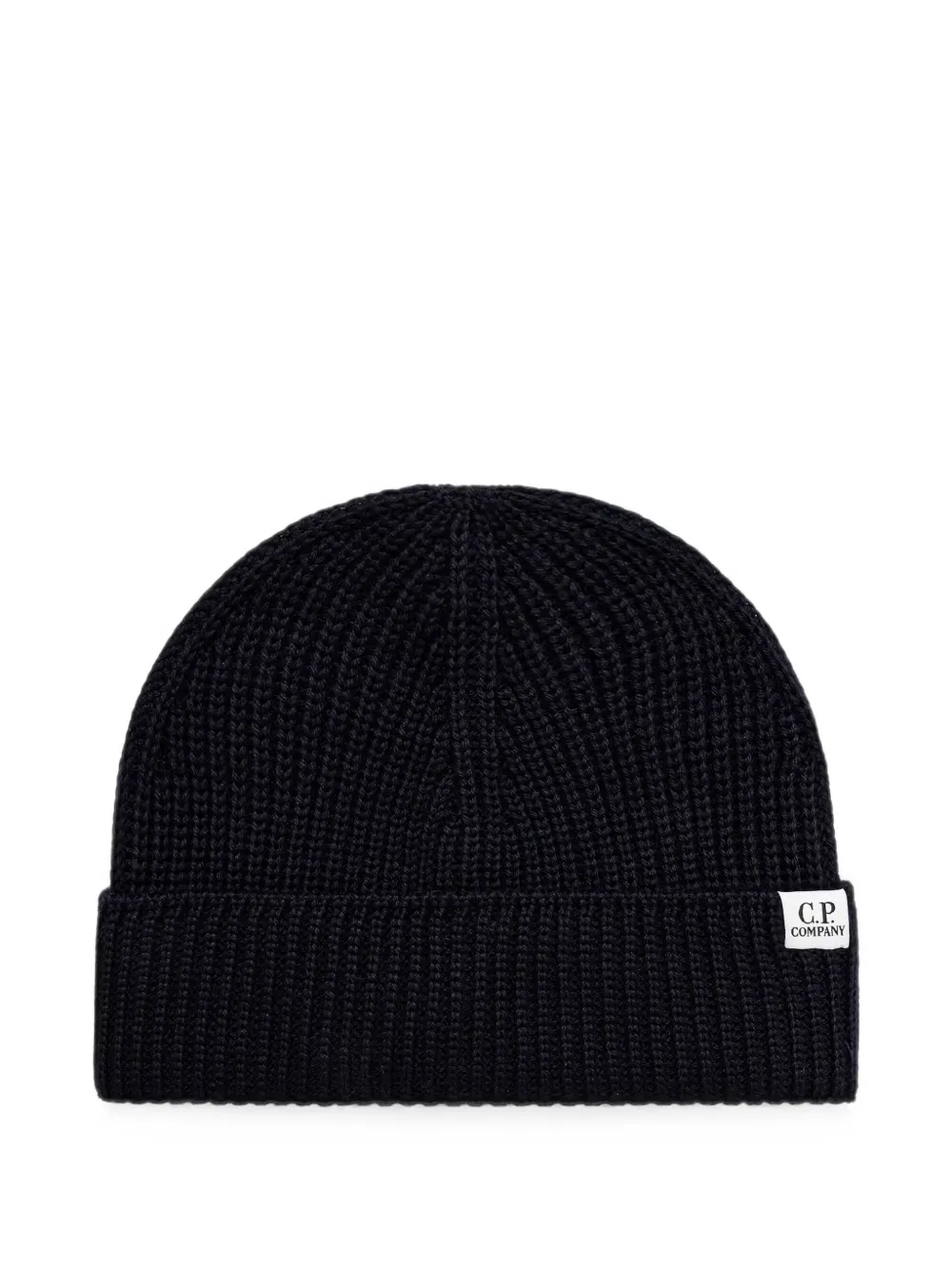 C.P. Company ribbed-knit beanie hat - Blu
