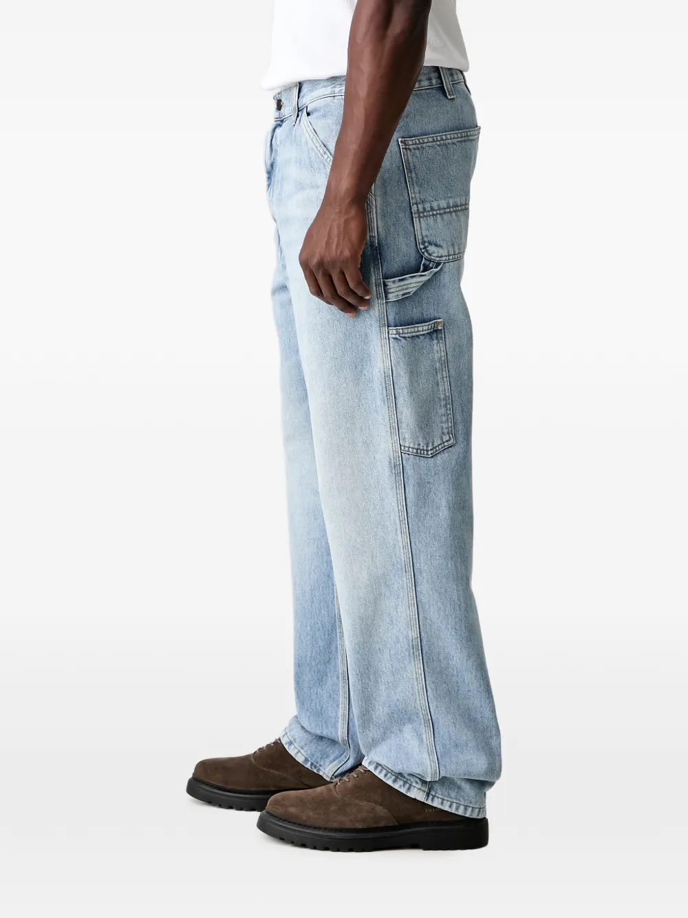 Carhartt WIP Single Knee broek Blauw
