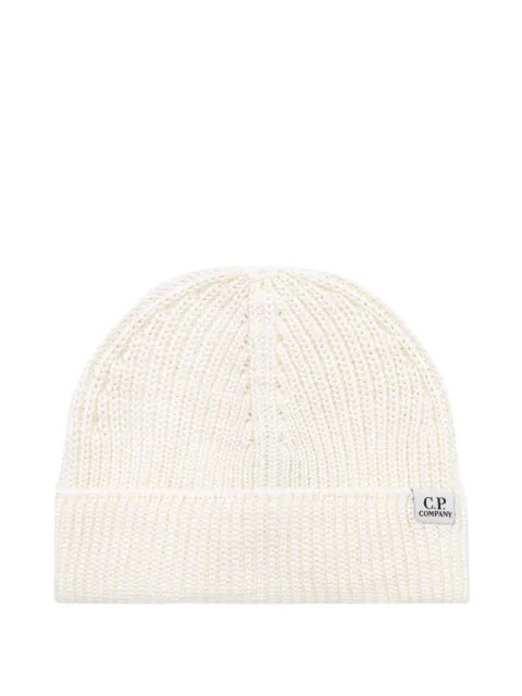 C.P. Company ribbed-knit beanie hat