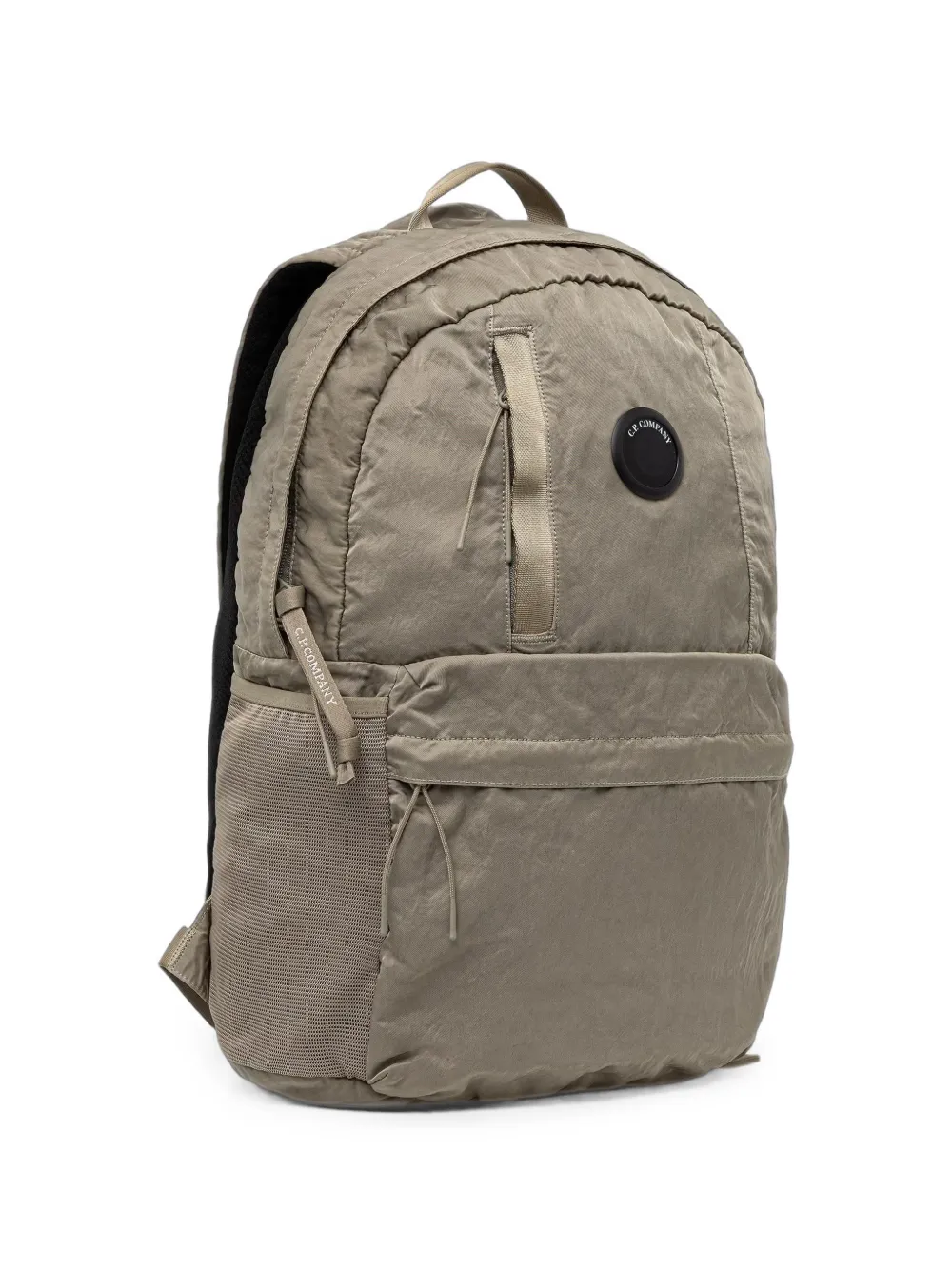 C.P. Company Rugzak met Lens-detail Beige