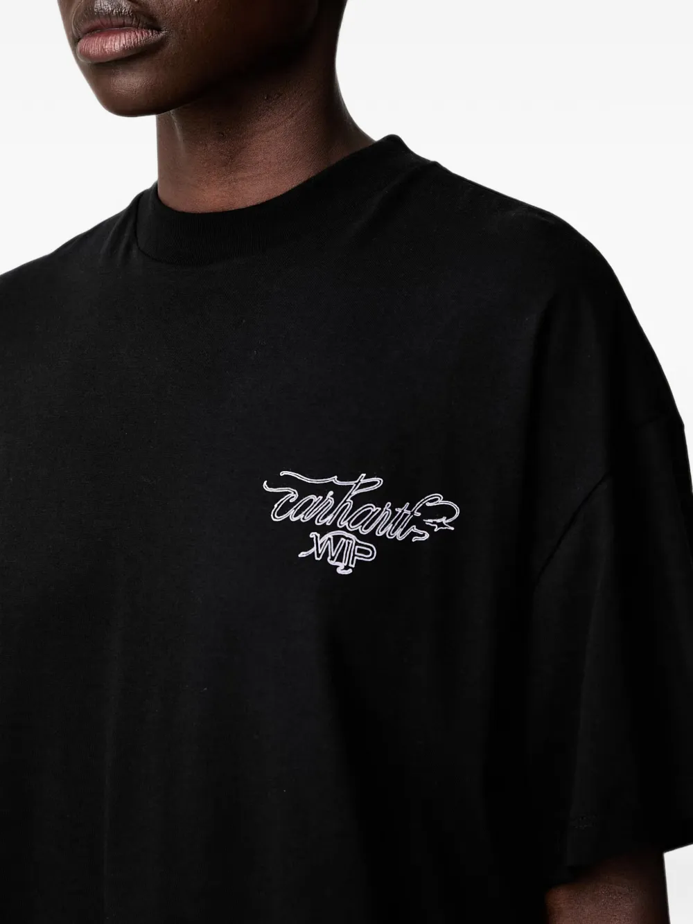Carhartt WIP S S Julia Klenovsky T-shirt met grafische print Zwart