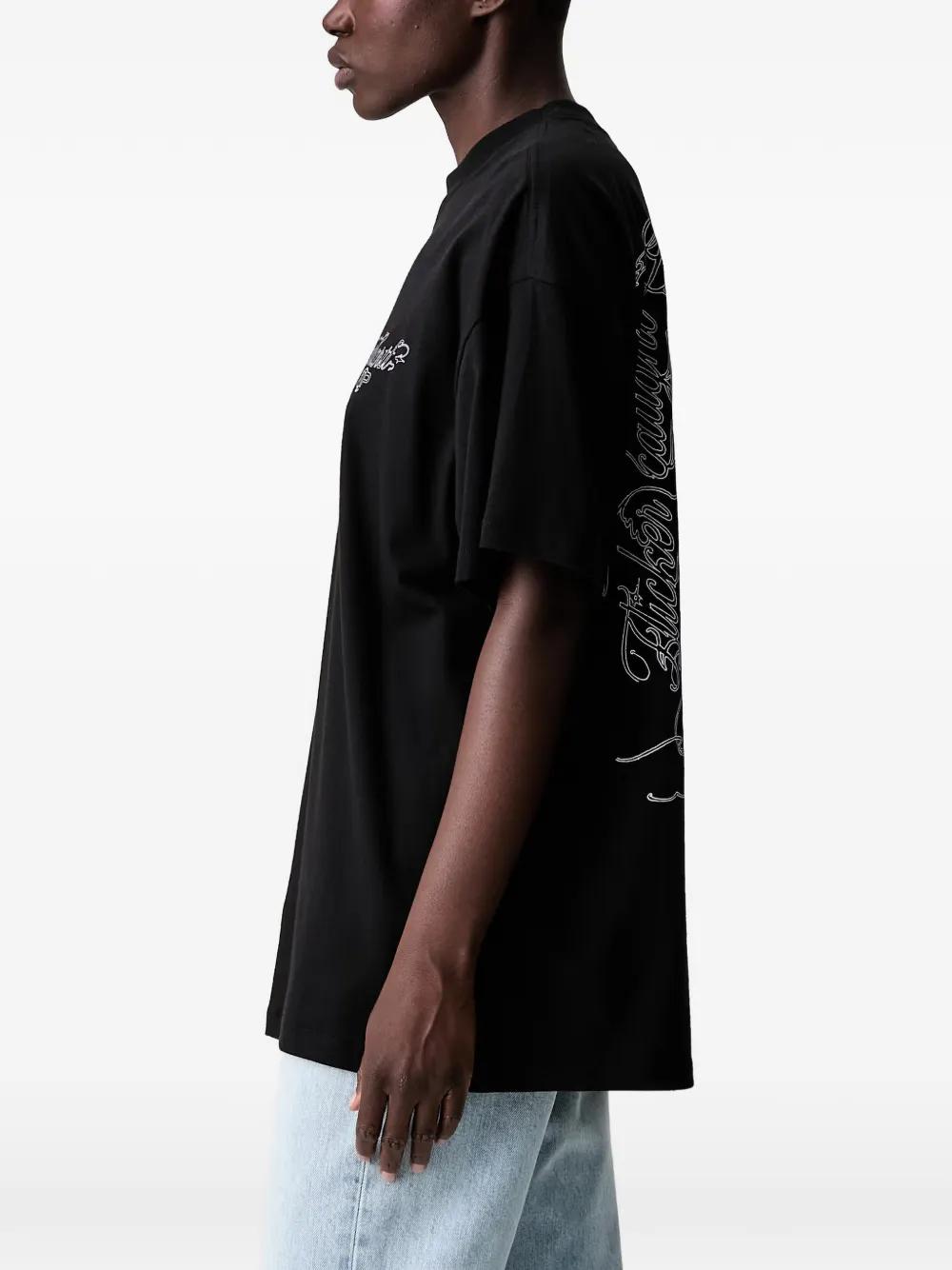 Carhartt WIP S S Julia Klenovsky T-shirt met grafische print Zwart