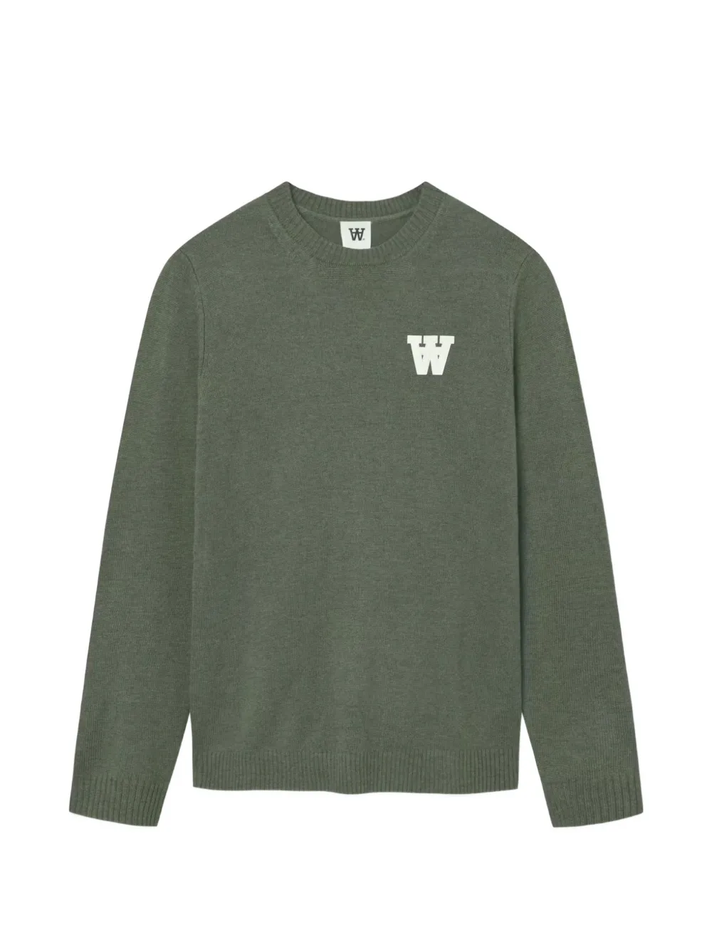Wood Wood pull WWTay à patch logo - Vert Wood Wood pull WWTay à patch logo - Vert