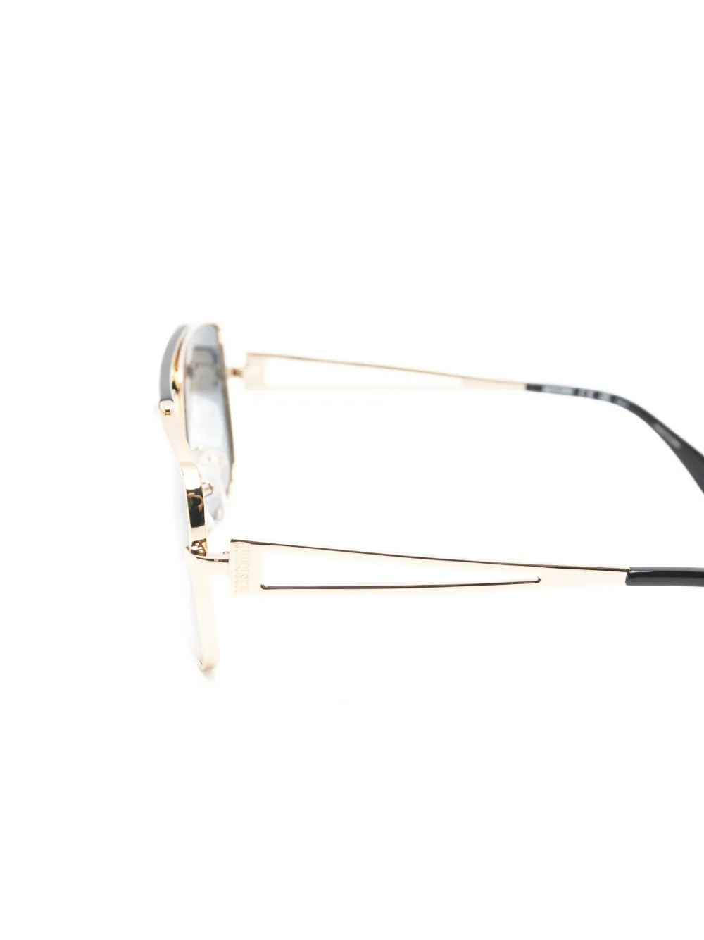 Moschino Eyewear rectangle-frame sunglasses Goud