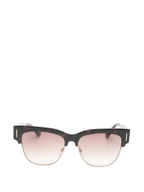 Moschino Eyewear tortoiseshell-effect cat-eye sunglasses