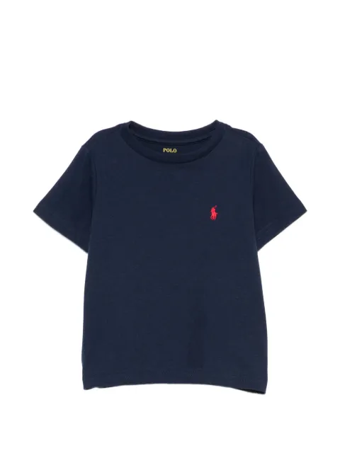 POLO RALPH LAUREN KIDS logo-embroidered T-shirt