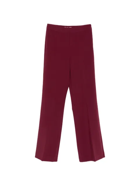 TWINSET pressed-crease trousers