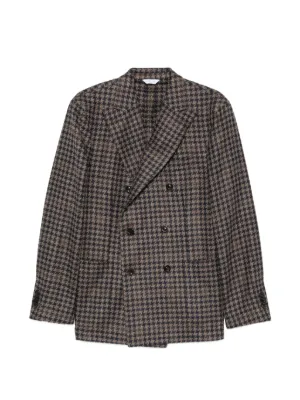 Acne Studios チェック ジャケット | ブラウン | FARFETCH JP