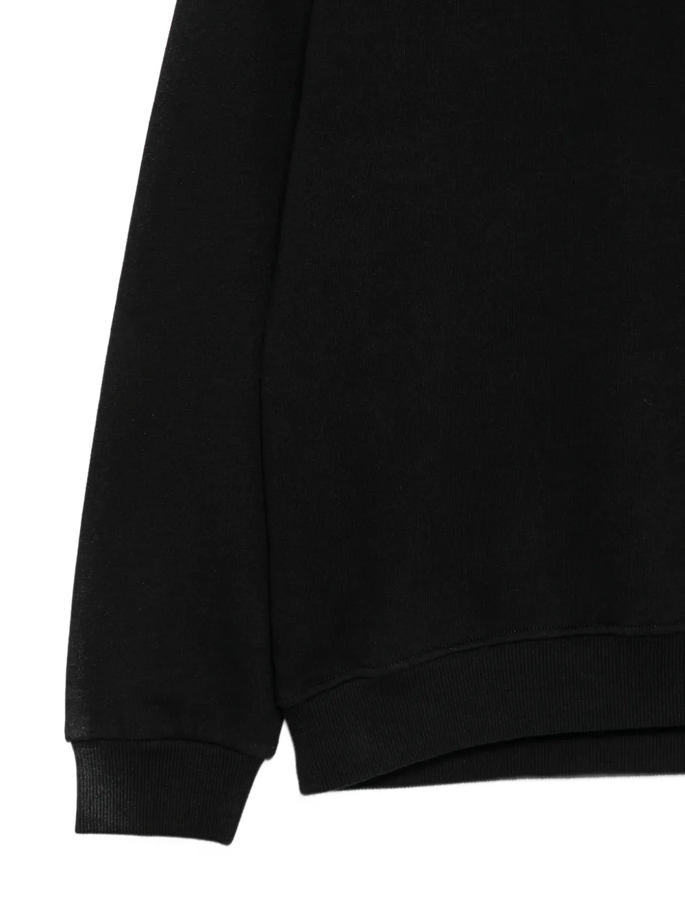 Diesel Kids Trui met hoge hals en geborduurd logo Zwart