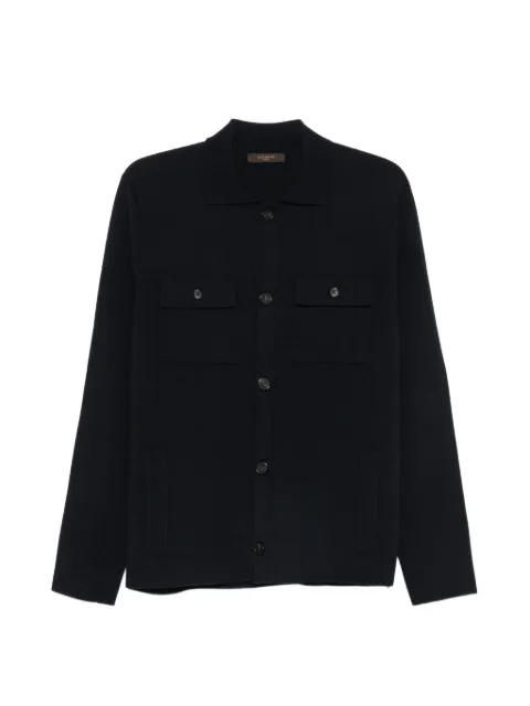 Zanone button-up chest-pocket cardigan