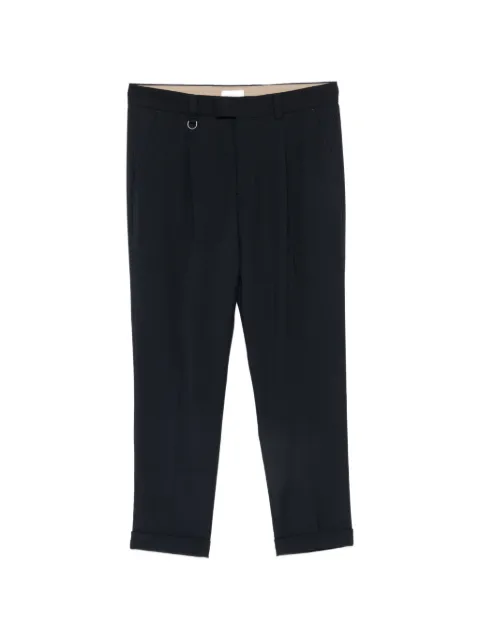 Paolo Pecora pleated turn-up trousers