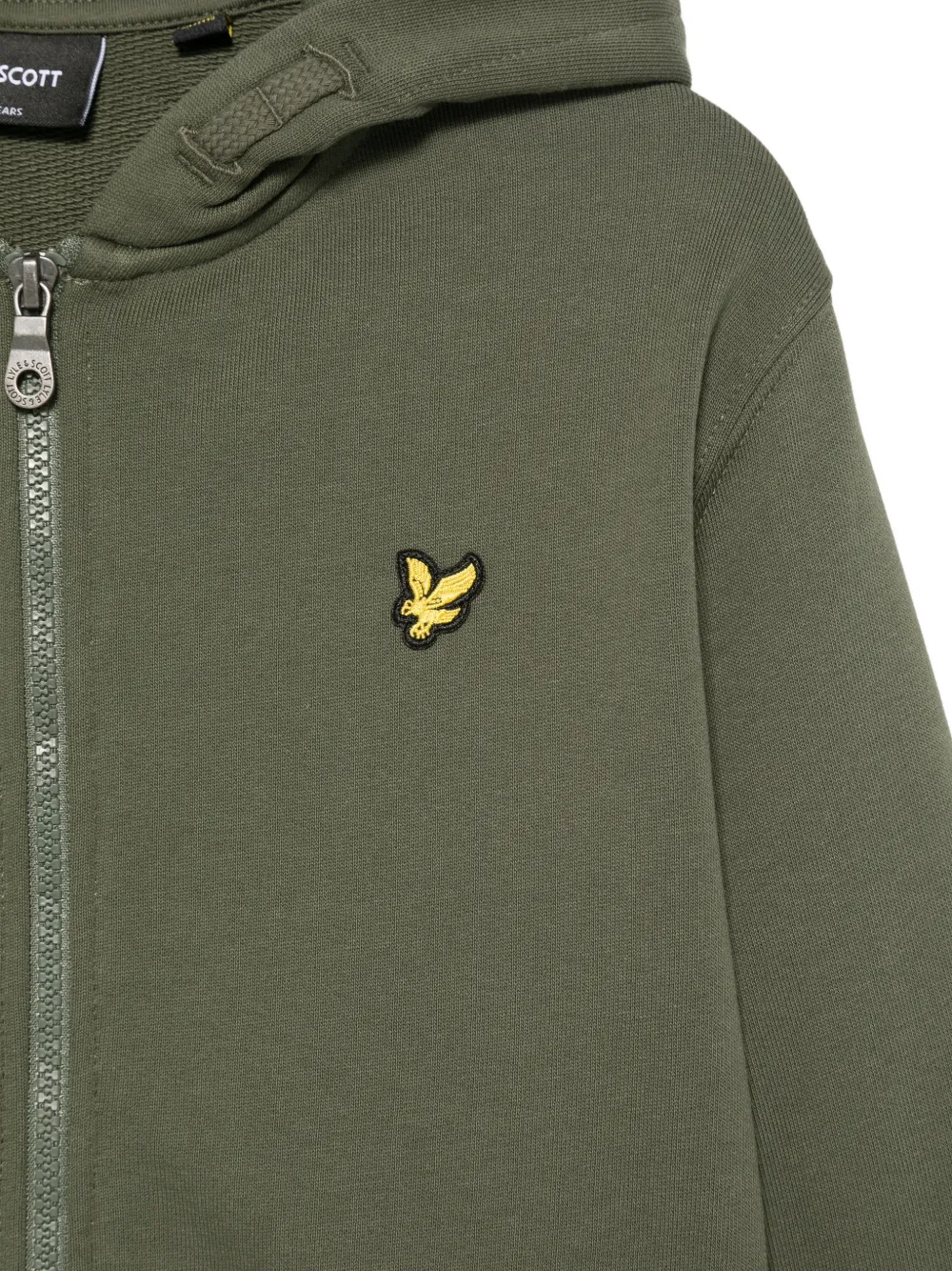 LYLE & SCOTT kids Hoodie met rits Groen