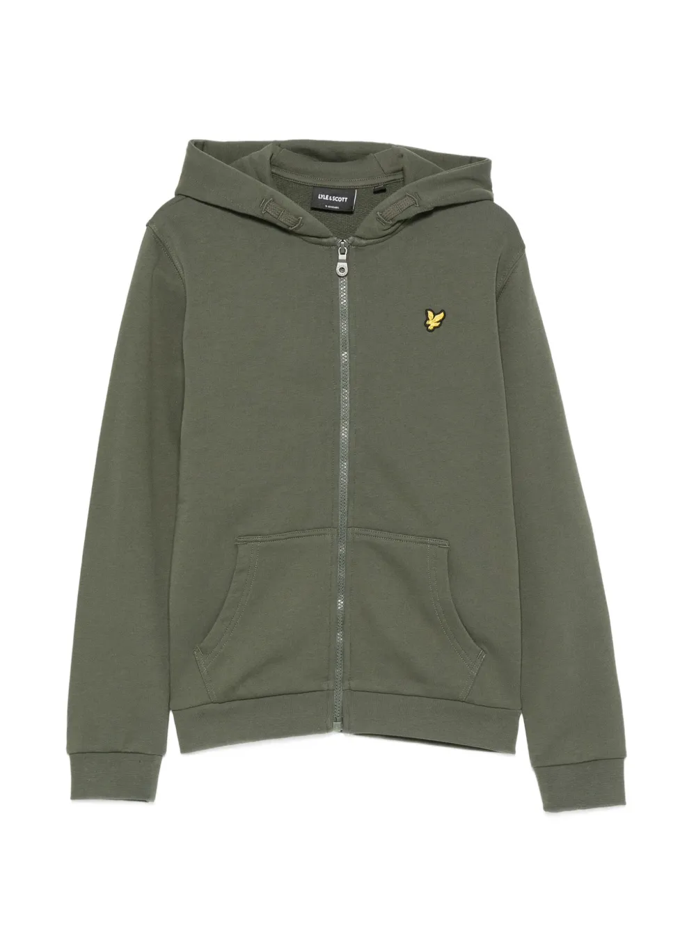 LYLE & SCOTT kids Hoodie met rits Groen
