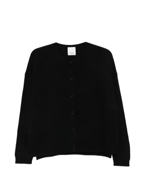 Allude button-up cardigan