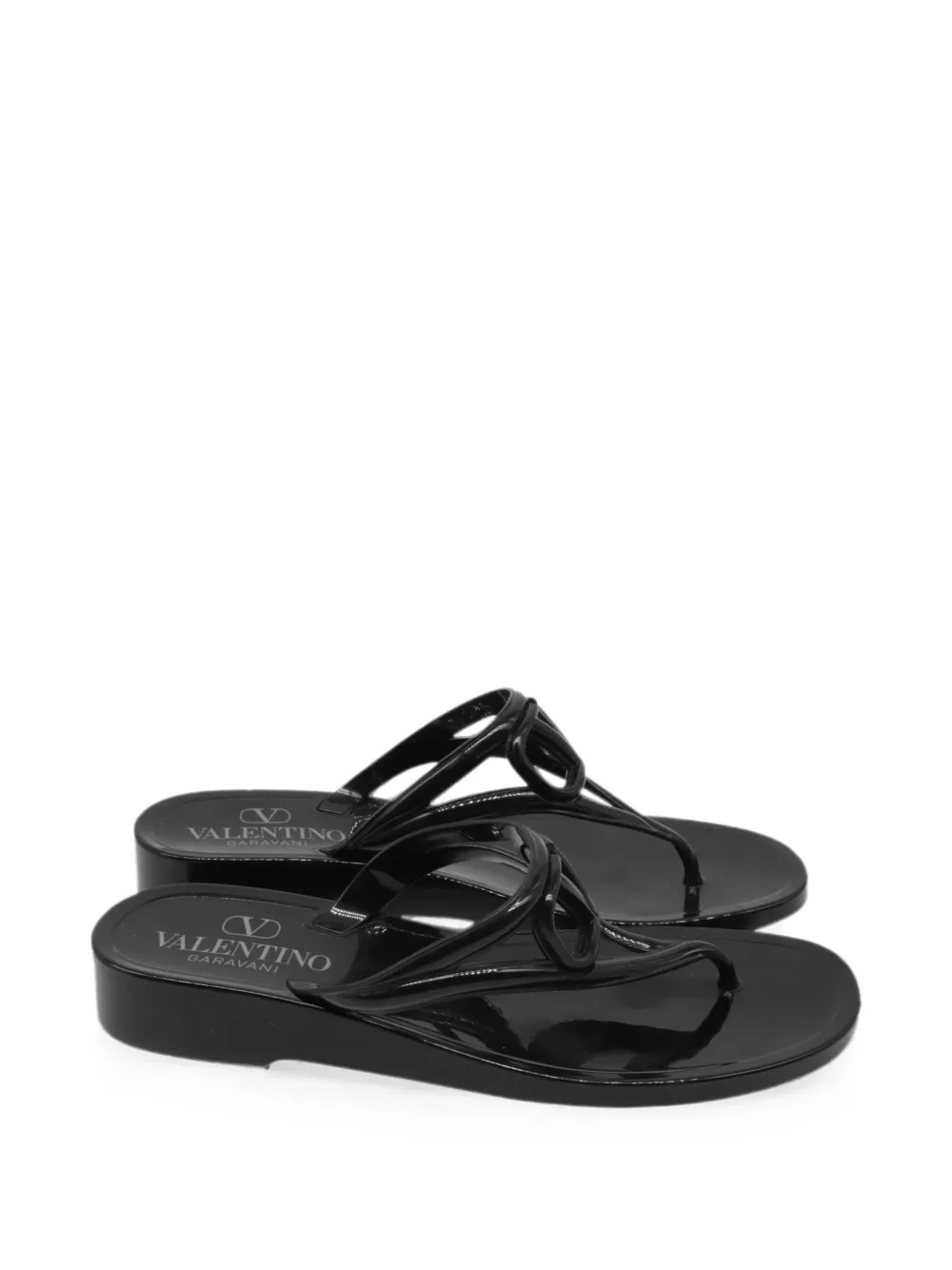 Valentino Garavani Pre-Owned Sandali VLogo - Nero