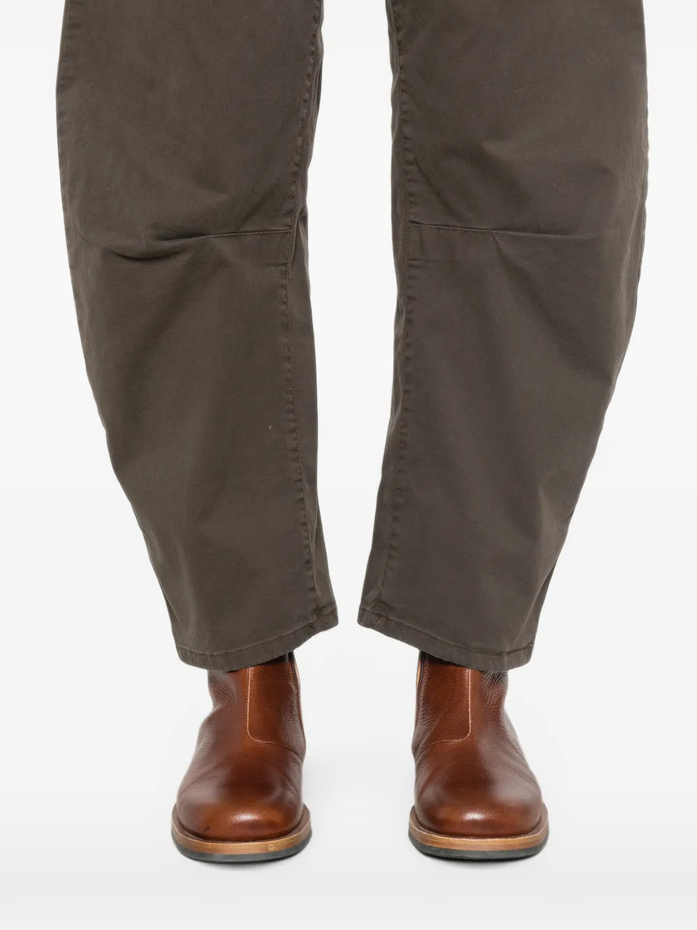 Nili Lotan Broek met naaddetail Bruin