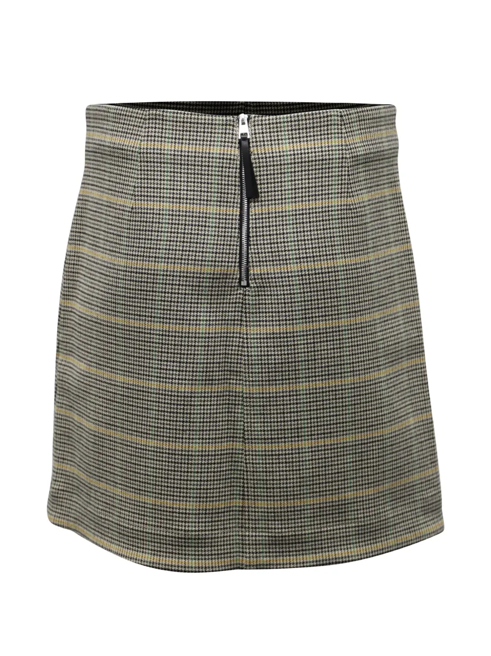 A.L.C. plaid mini skirt - Grau