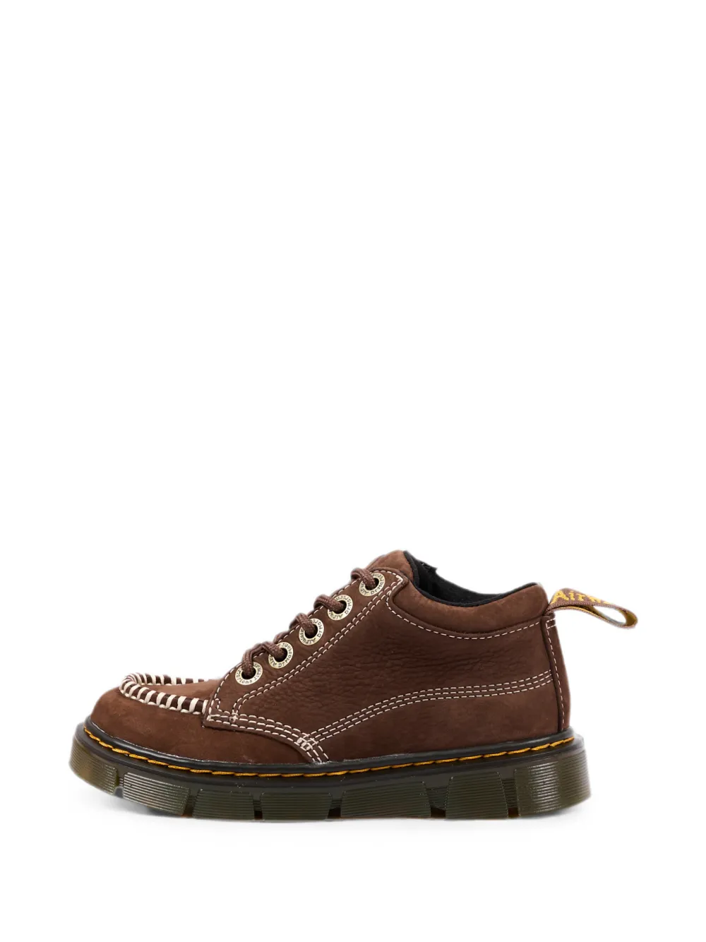 Dr. Martens Kids Raffe contrast-stitch boots Bruin