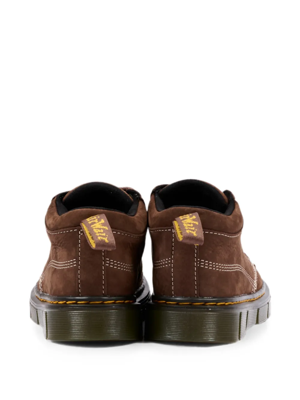 Dr. Martens Kids Raffe contrast-stitch boots Bruin