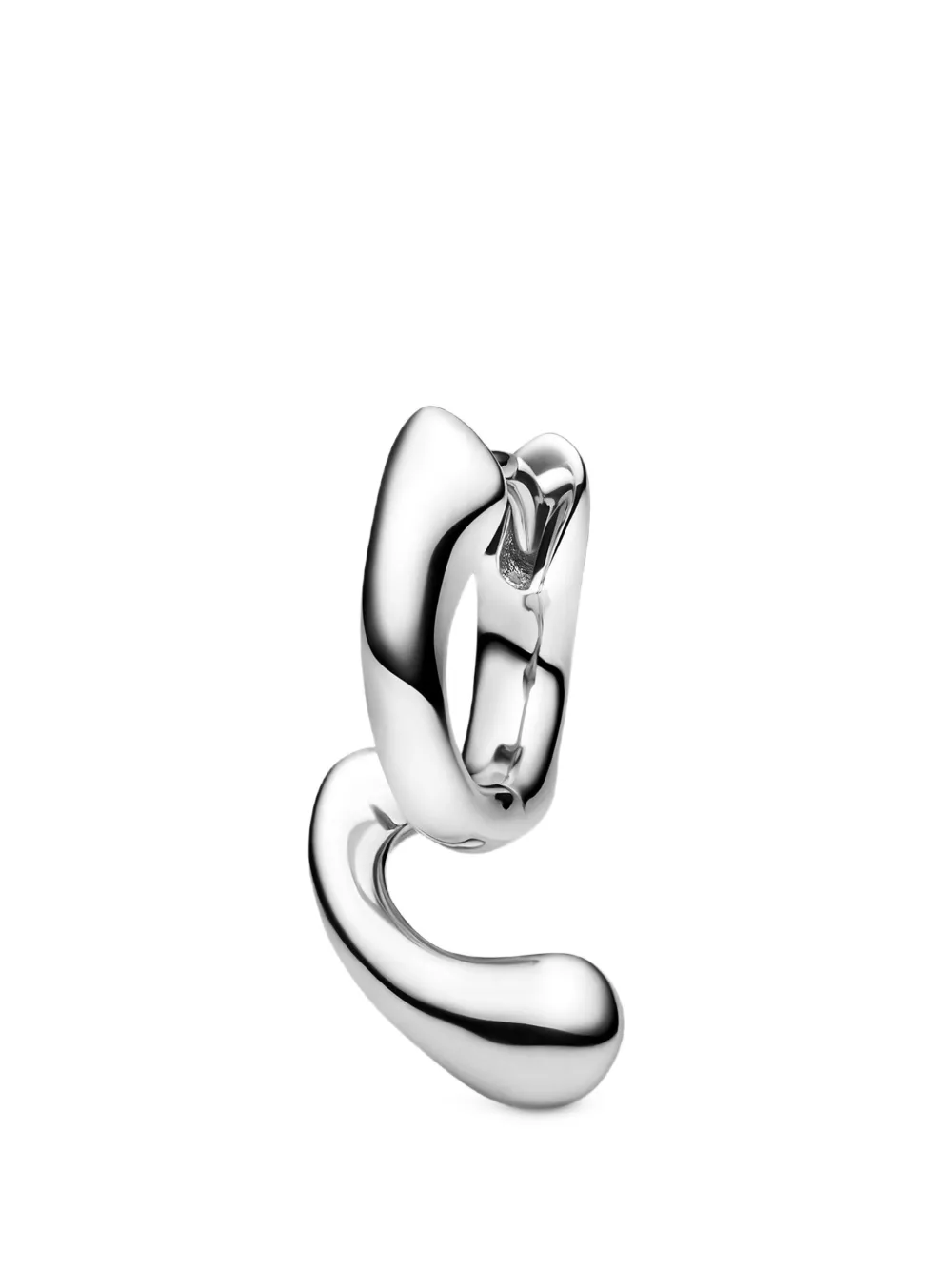 Maria Black Coil huggie earring