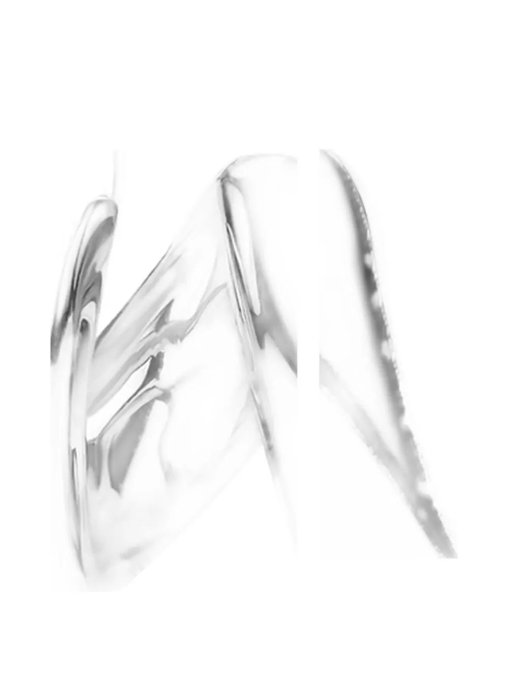 Maria Black Coil stud earrings - Silber