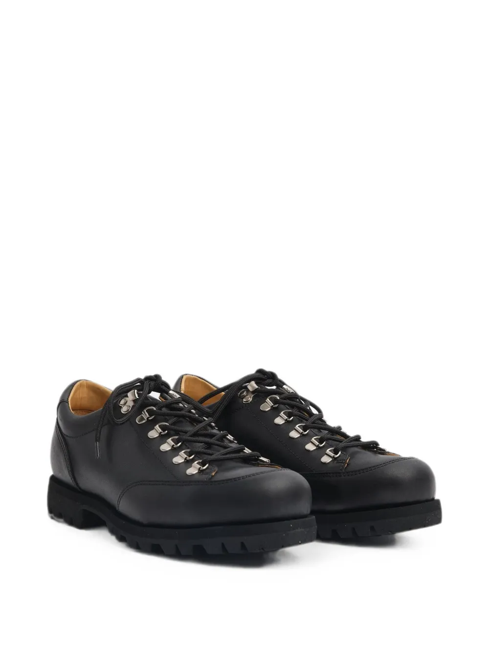 Kaptain Sunshine x Paraboot leren veterschoenen Zwart