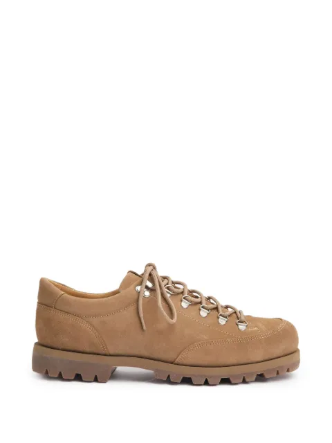 Kaptain Sunshine suede lug-sole derby shoes
