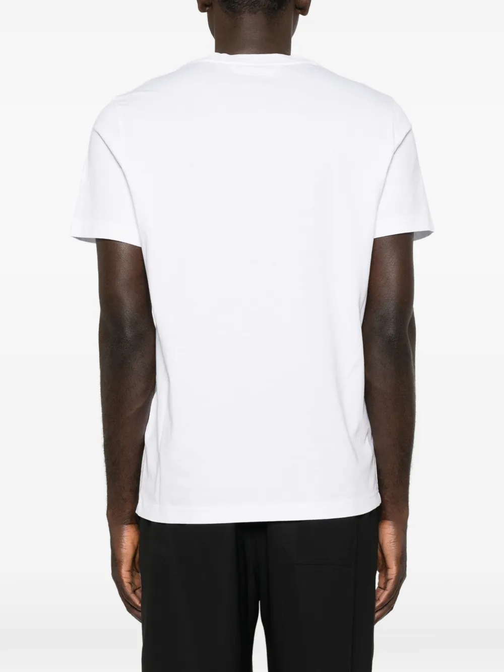 Moncler logo-print short-sleeve T-shirt Wit