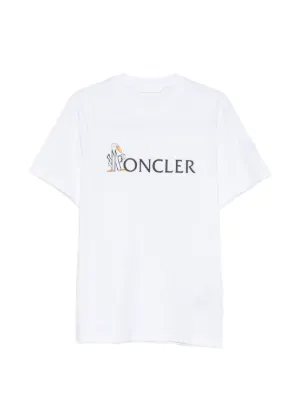 Moncler Logo T-shirt | Neutrals | FARFETCH