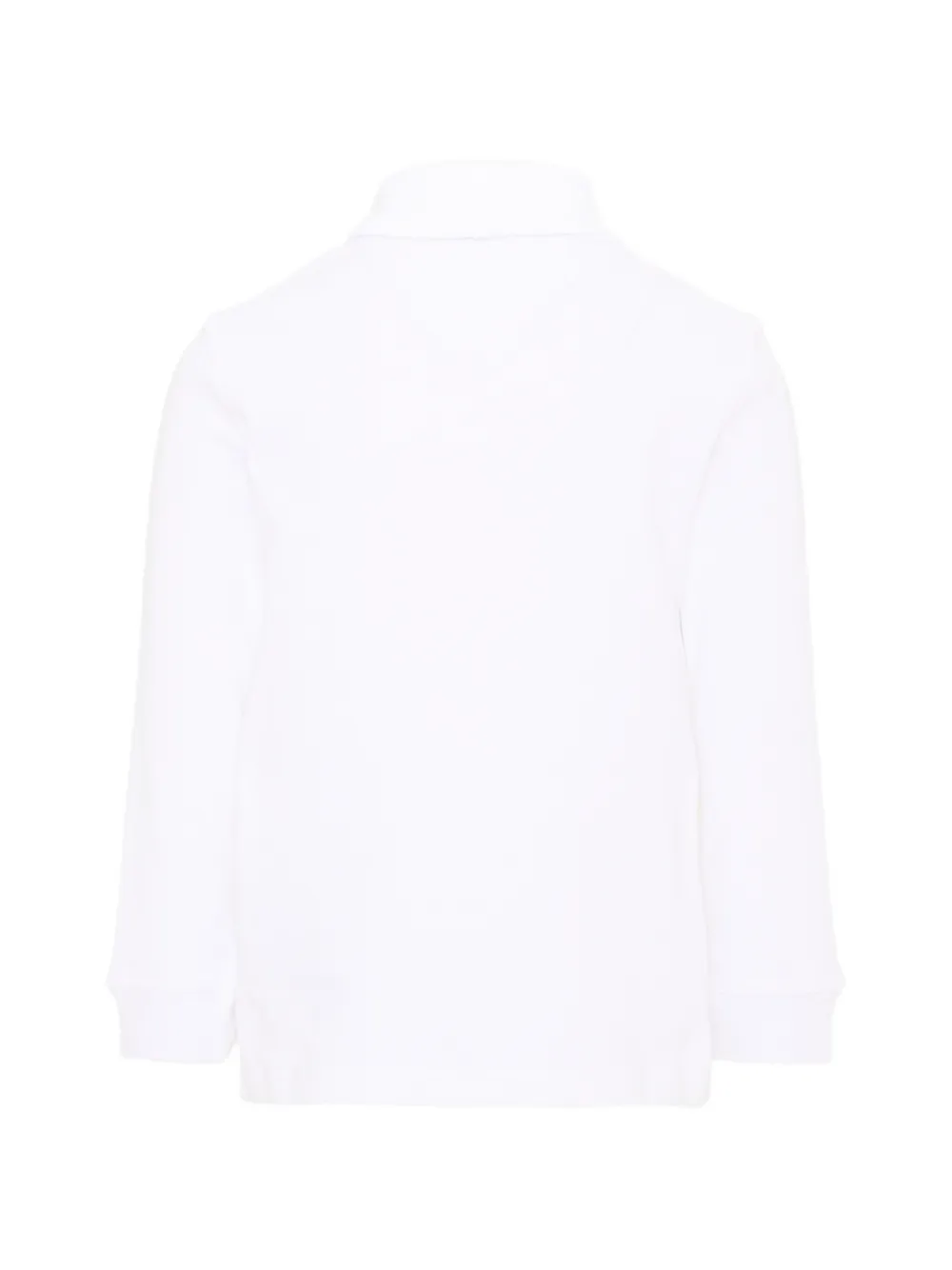 Lacoste Kids Coltrui met logo-patch Wit